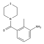 2-methyl-3-[(thiomorpholin-4-yl)carbonyl]aniline