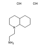 2-(decahydroquinolin-1-yl)ethan-1-amine dihydrochloride