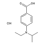 4-[ethyl(propan-2-yl)amino]benzoic acid hydrochloride