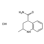 2-methyl-1,2,3,4-tetrahydroquinoline-4-carboxamide hydrochloride