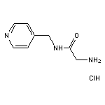 2-amino-N-(pyridin-4-ylmethyl)acetamide hydrochloride