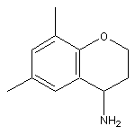 6,8-dimethyl-3,4-dihydro-2H-1-benzopyran-4-amine