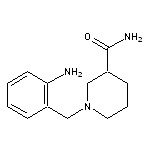 1-[(2-aminophenyl)methyl]piperidine-3-carboxamide