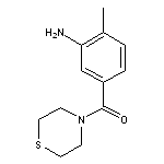 2-methyl-5-[(thiomorpholin-4-yl)carbonyl]aniline