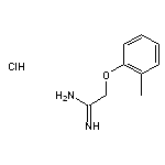 2-(2-methylphenoxy)ethanimidamide hydrochloride