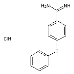 4-phenoxybenzene-1-carboximidamide hydrochloride