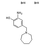 2-amino-4-(azepan-1-ylmethyl)phenol dihydrobromide