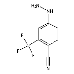 4-Hydrazino-2-(trifluoromethyl)benzonitrile 