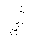 4-[2-(5-phenyl-2H-1,2,3,4-tetrazol-2-yl)ethyl]aniline