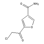 5-(2-chloroacetyl)furan-3-carboxamide