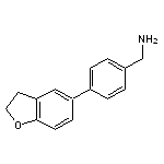 [4-(2,3-dihydro-1-benzofuran-5-yl)phenyl]methanamine