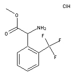 methyl 2-amino-2-[2-(trifluoromethyl)phenyl]acetate hydrochloride