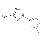 5-(5-methylthiophen-2-yl)-1,3,4-oxadiazol-2-amine