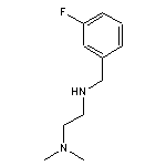 [2-(dimethylamino)ethyl][(3-fluorophenyl)methyl]amine