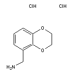 2,3-dihydro-1,4-benzodioxin-5-ylmethanamine dihydrochloride