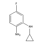 1-N-cyclopropyl-5-fluorobenzene-1,2-diamine