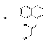 2-amino-N-(naphthalen-1-yl)acetamide hydrochloride