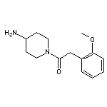 1-(4-aminopiperidin-1-yl)-2-(2-methoxyphenyl)ethan-1-one