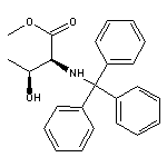 methyl (2S,3S)-3-hydroxy-2-[(triphenylmethyl)amino]butanoate