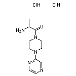 2-amino-1-[4-(pyrazin-2-yl)piperazin-1-yl]propan-1-one dihydrochloride