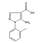 5-amino-1-(2-methylphenyl)-1H-pyrazole-4-carboxylic acid