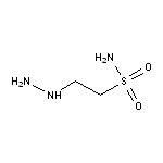 2-hydrazinylethane-1-sulfonamide