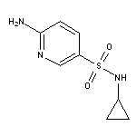 6-amino-N-cyclopropylpyridine-3-sulfonamide