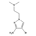 4-bromo-1-[2-(dimethylamino)ethyl]-1H-pyrazol-3-amine