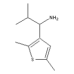 1-(2,5-dimethylthiophen-3-yl)-2-methylpropan-1-amine