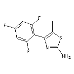 5-methyl-4-(2,4,6-trifluorophenyl)-1,3-thiazol-2-amine