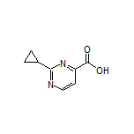 2-cyclopropylpyrimidine-4-carboxylic acid