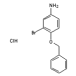 4-(benzyloxy)-3-bromoaniline hydrochloride