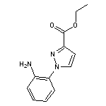 ethyl 1-(2-aminophenyl)-1H-pyrazole-3-carboxylate