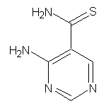 4-aminopyrimidine-5-carbothioamide