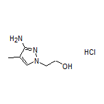 2-(3-Amino-4-methyl-1-pyrazolyl)ethanol Hydrochloride