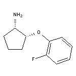 (1S,2R)-2-(2-fluorophenoxy)cyclopentan-1-amine