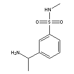 3-(1-aminoethyl)-N-methylbenzene-1-sulfonamide