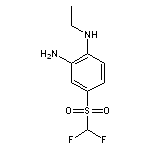 4-(difluoromethane)sulfonyl-1-N-ethylbenzene-1,2-diamine