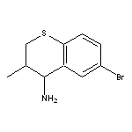 6-bromo-3-methyl-3,4-dihydro-2H-1-benzothiopyran-4-amine