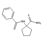 N-(1-carbamothioylcyclopentyl)benzamide