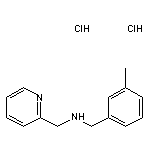 [(3-methylphenyl)methyl](pyridin-2-ylmethyl)amine dihydrochloride