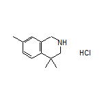 4,4,7-trimethyl-1,2,3,4-tetrahydroisoquinoline hydrochloride