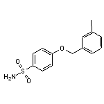 4-[(3-methylphenyl)methoxy]benzene-1-sulfonamide