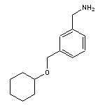 {3-[(cyclohexyloxy)methyl]phenyl}methanamine