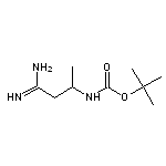 tert-butyl N-(1-carbamimidoylpropan-2-yl)carbamate