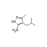 4-Isobutyl-3-methyl-1H-pyrazol-5-amine