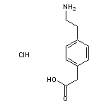 2-[4-(2-aminoethyl)phenyl]acetic acid hydrochloride