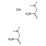 bis(2-(dimethylamino)ethanethioamide) hydrochloride