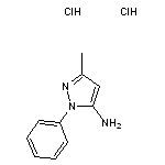 3-methyl-1-phenyl-1H-pyrazol-5-amine dihydrochloride