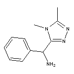 (4,5-dimethyl-4H-1,2,4-triazol-3-yl)(phenyl)methanamine